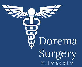 Dorema Surgery logo and homepage link